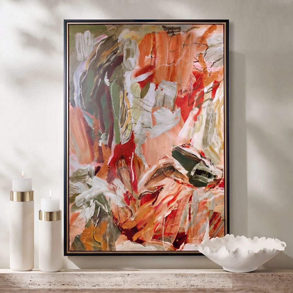 Garden City Framed Canvas