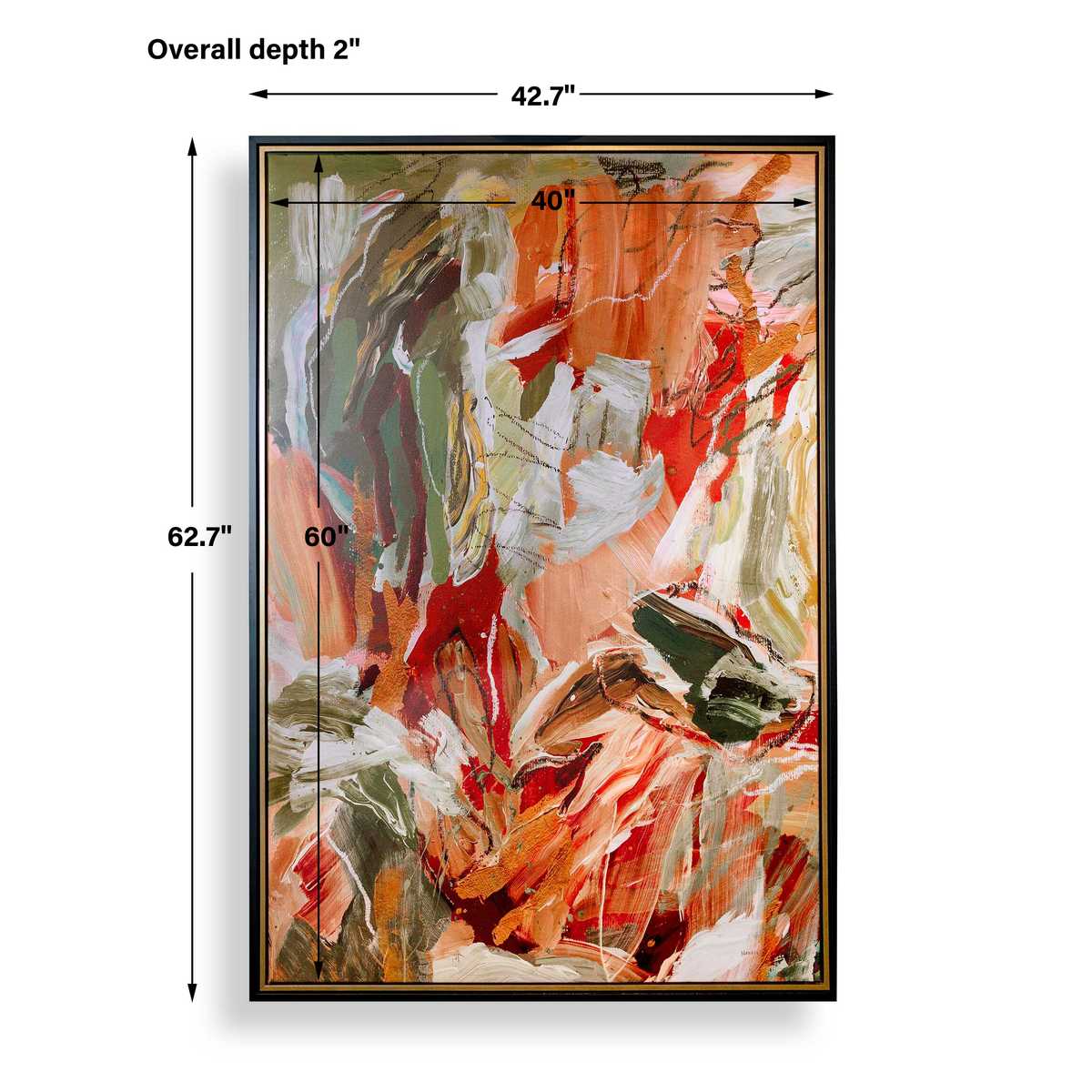 Garden City Framed Canvas