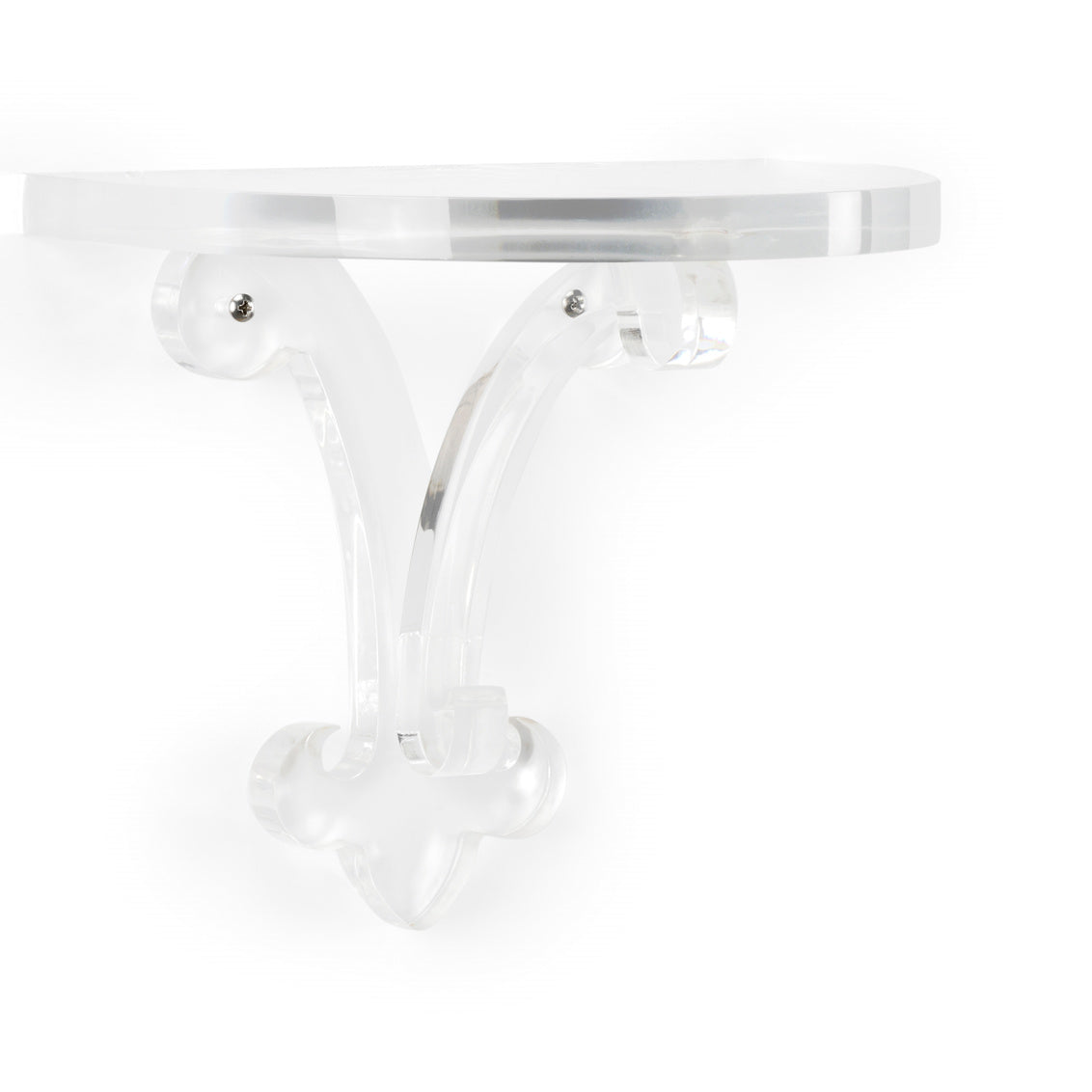 Regency Acrylic Bracket in Clear / Acrylic - Chelsea House