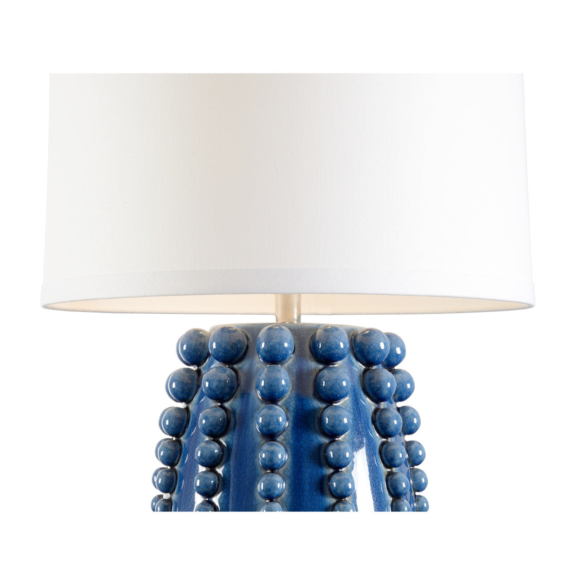 Sea Urchin Lamp - Blue in 34 / Ceramic/Porcelain - Chelsea House