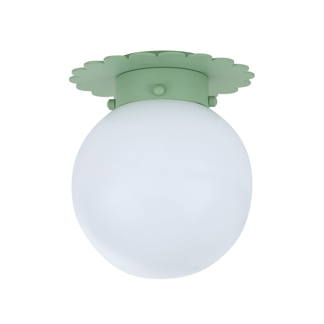 Fancy Scalloped Flushmount