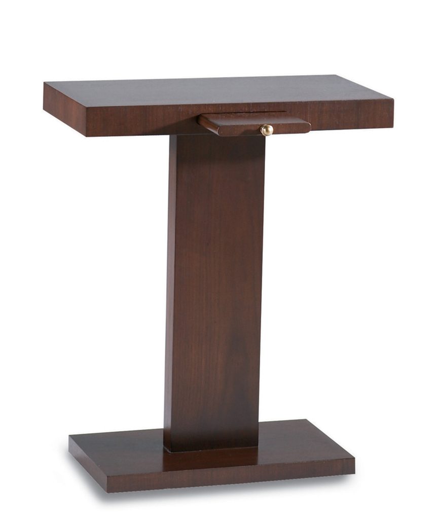 Side Table with Slide