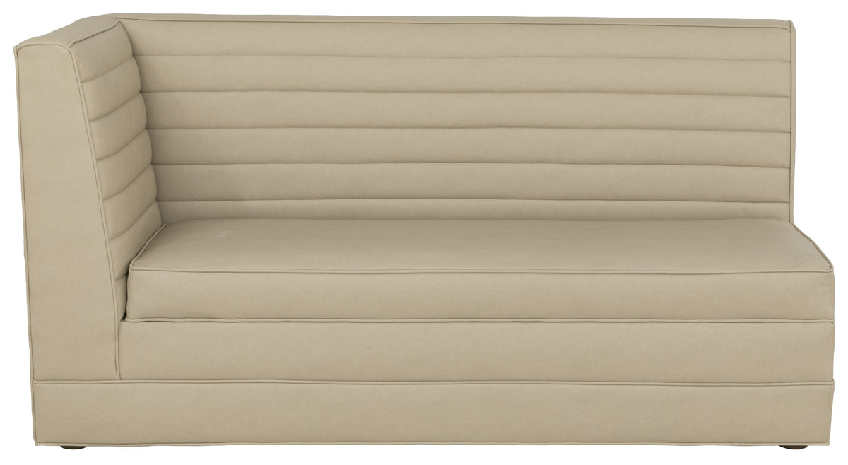 Palisades 72" Armless Storage Banquette with Left Corner (3301-23) - Fairfield Chair