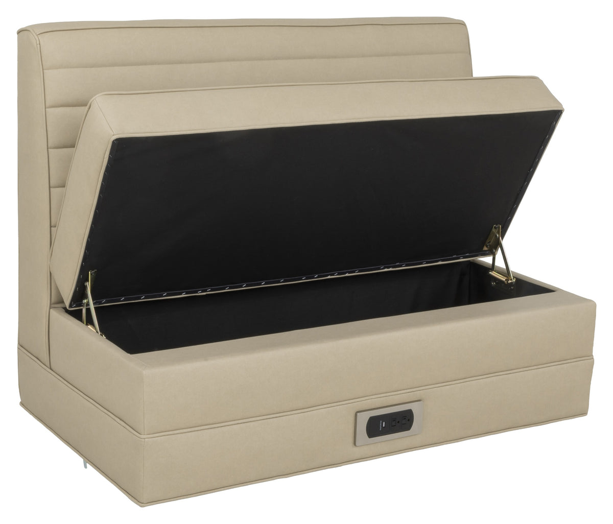 Palisades 48" Armless Storage Banquette (3301-48) - Fairfield Chair