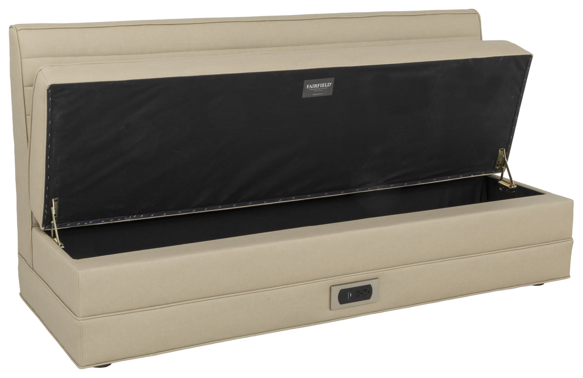 Palisades 72" Leather Armless Banquette (L-3301-58) - Fairfield Chair