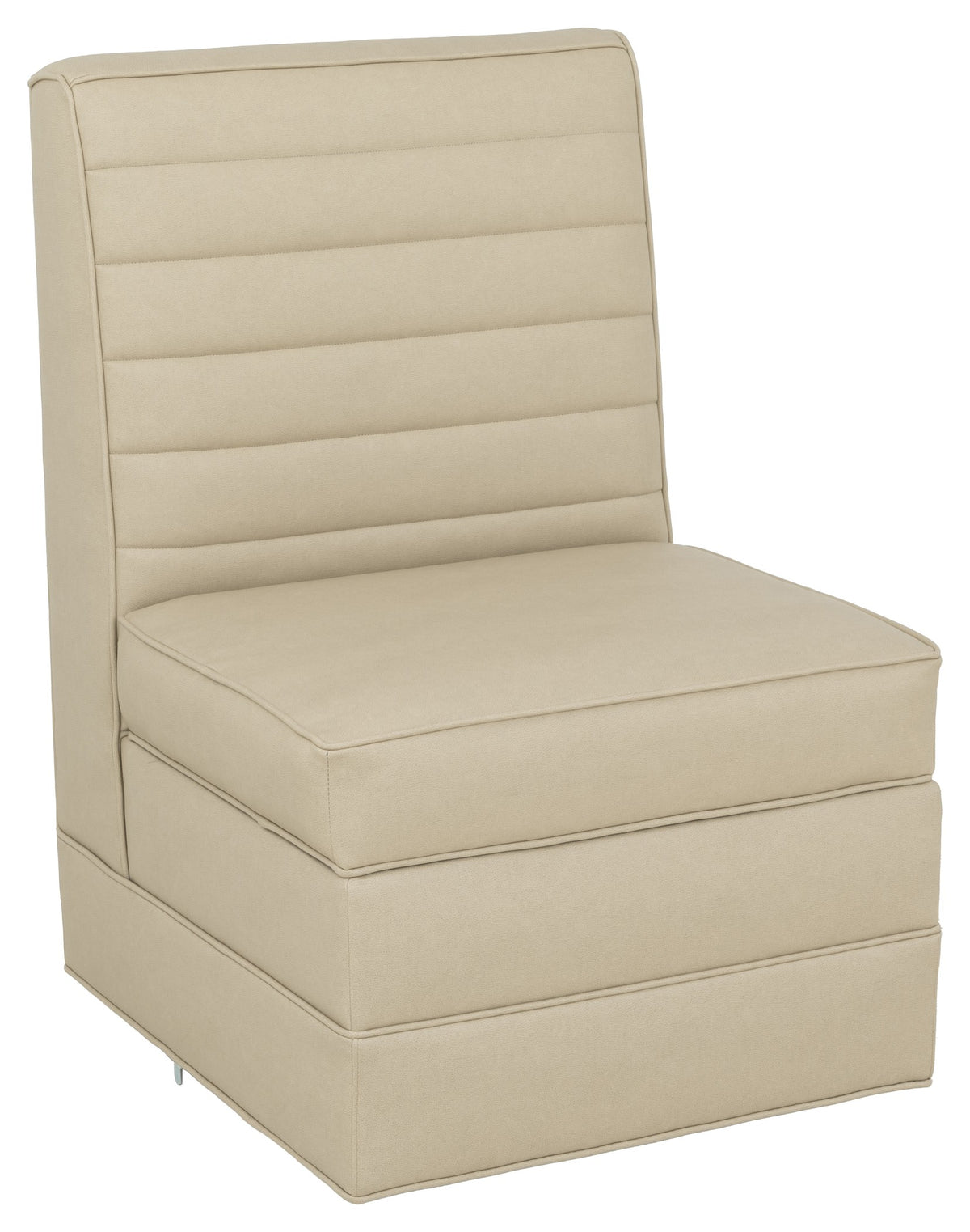 Palisades 24" Leather Armless Storage Banquette (L-3301-78) - Fairfield Chair