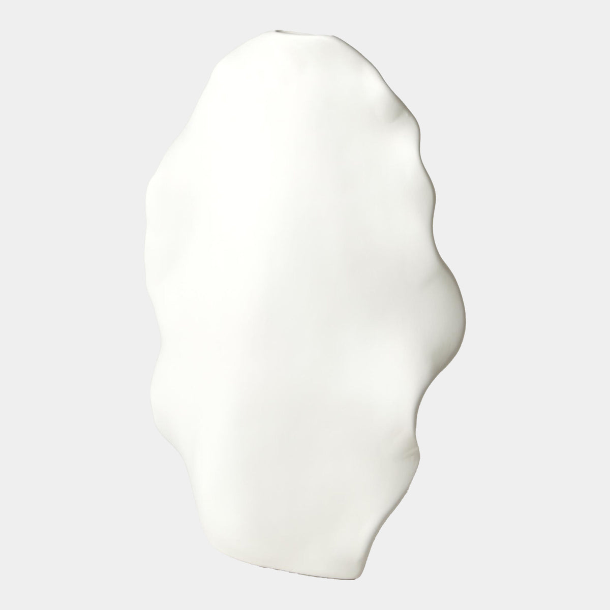 Kelp Vase-Matte White-Tall