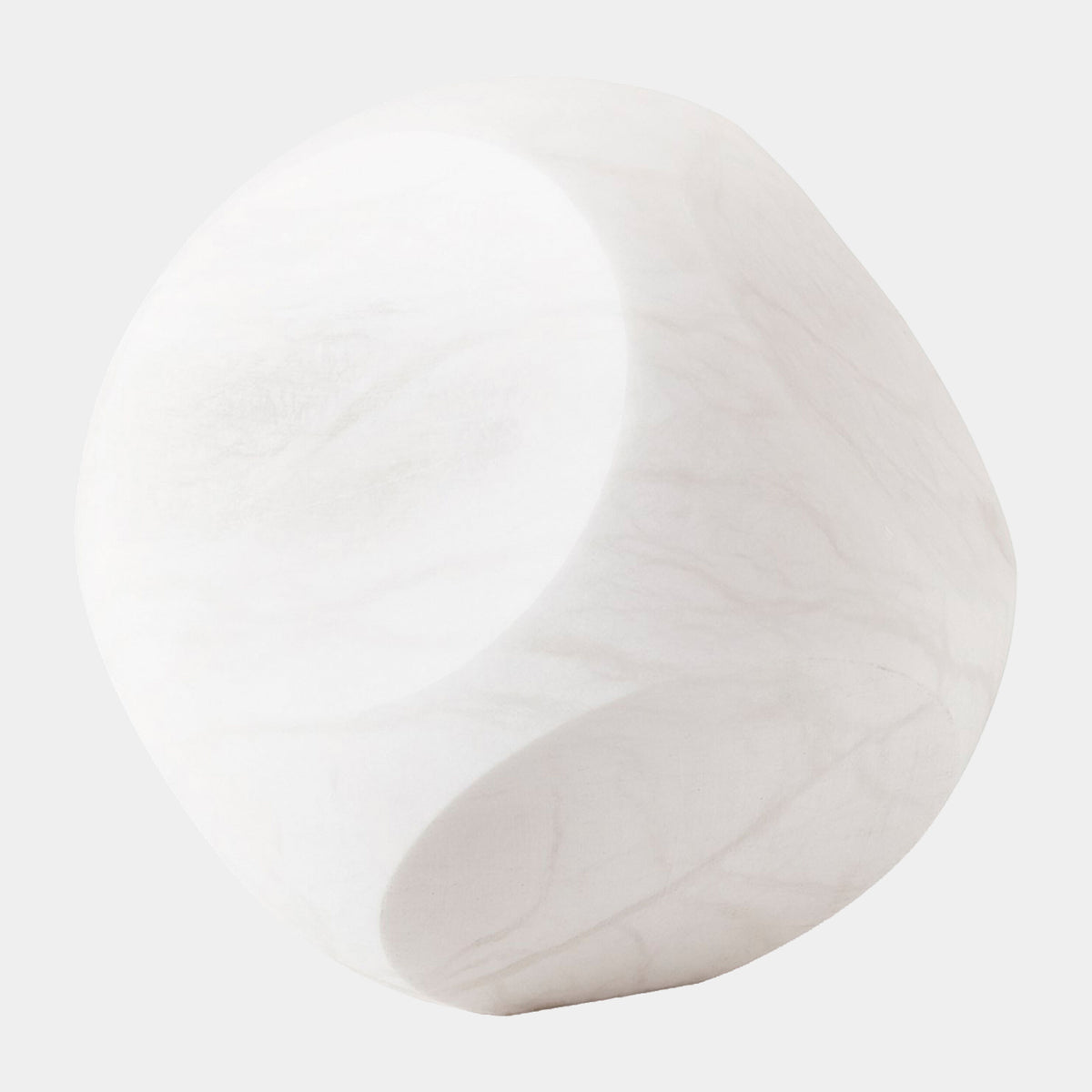 Piazza Object-Alabaster-White
