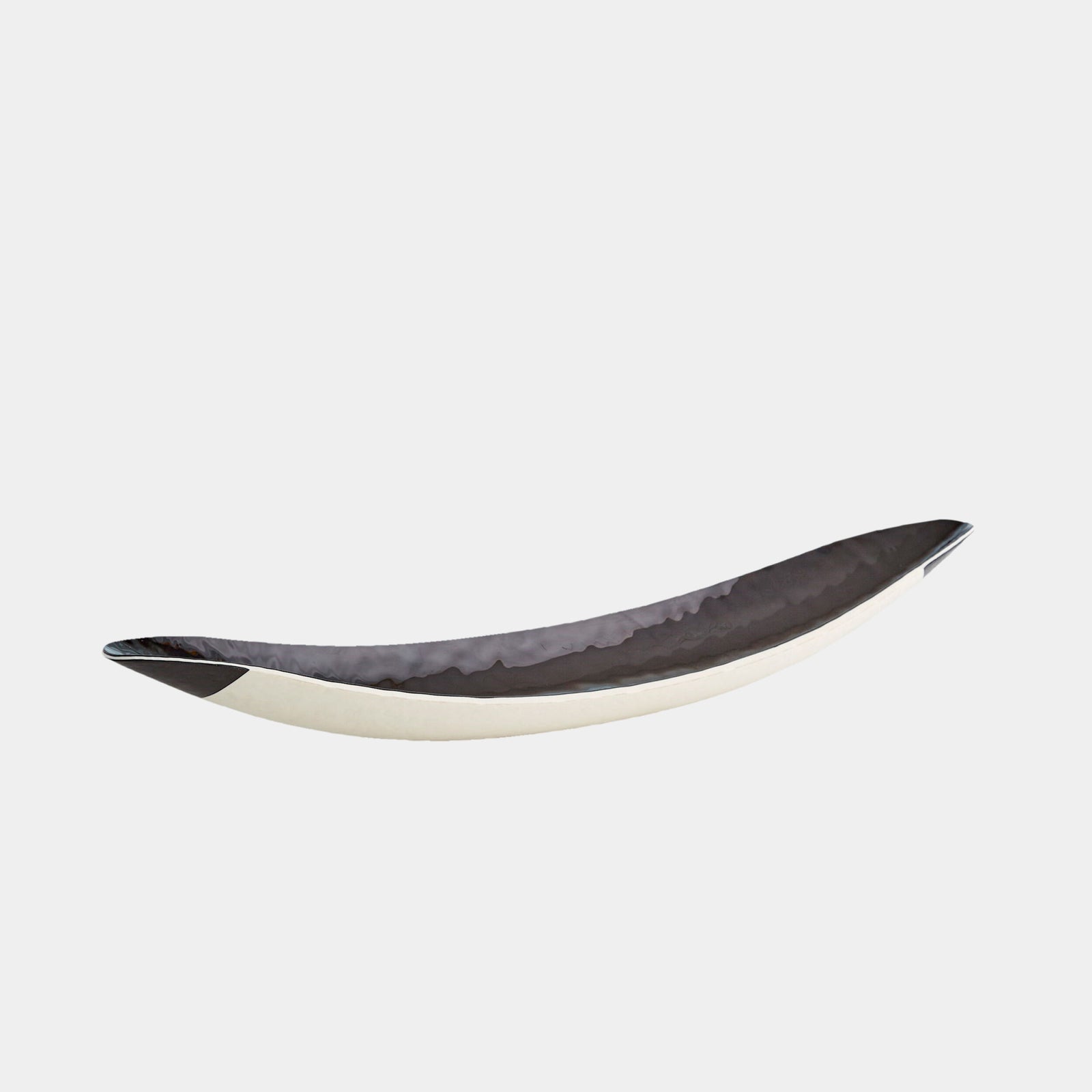 Ebony and Ivory Gondola Bowl