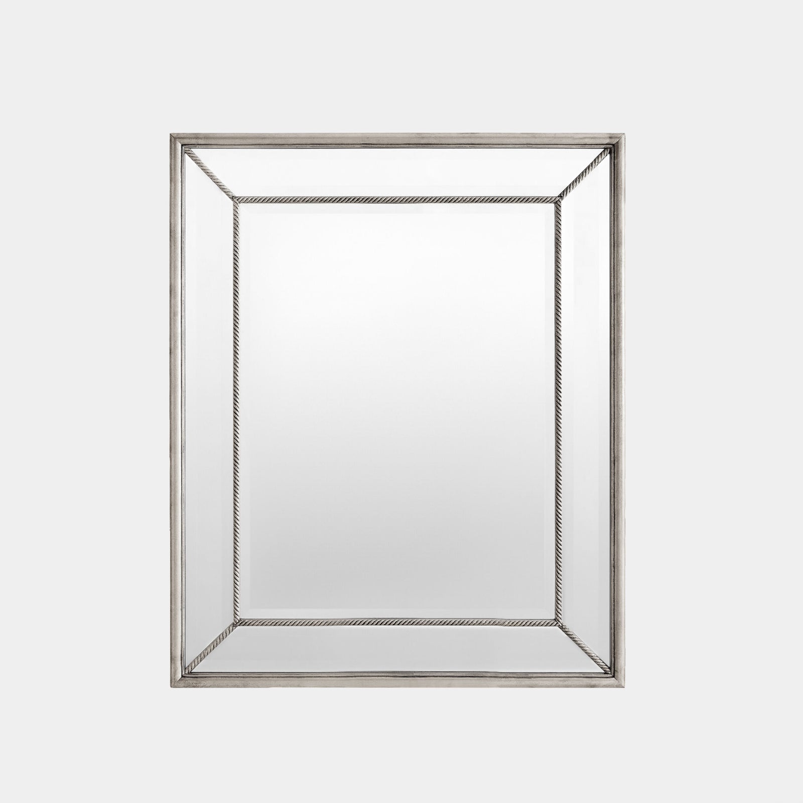 Vermeil Rope Mirror-Silver