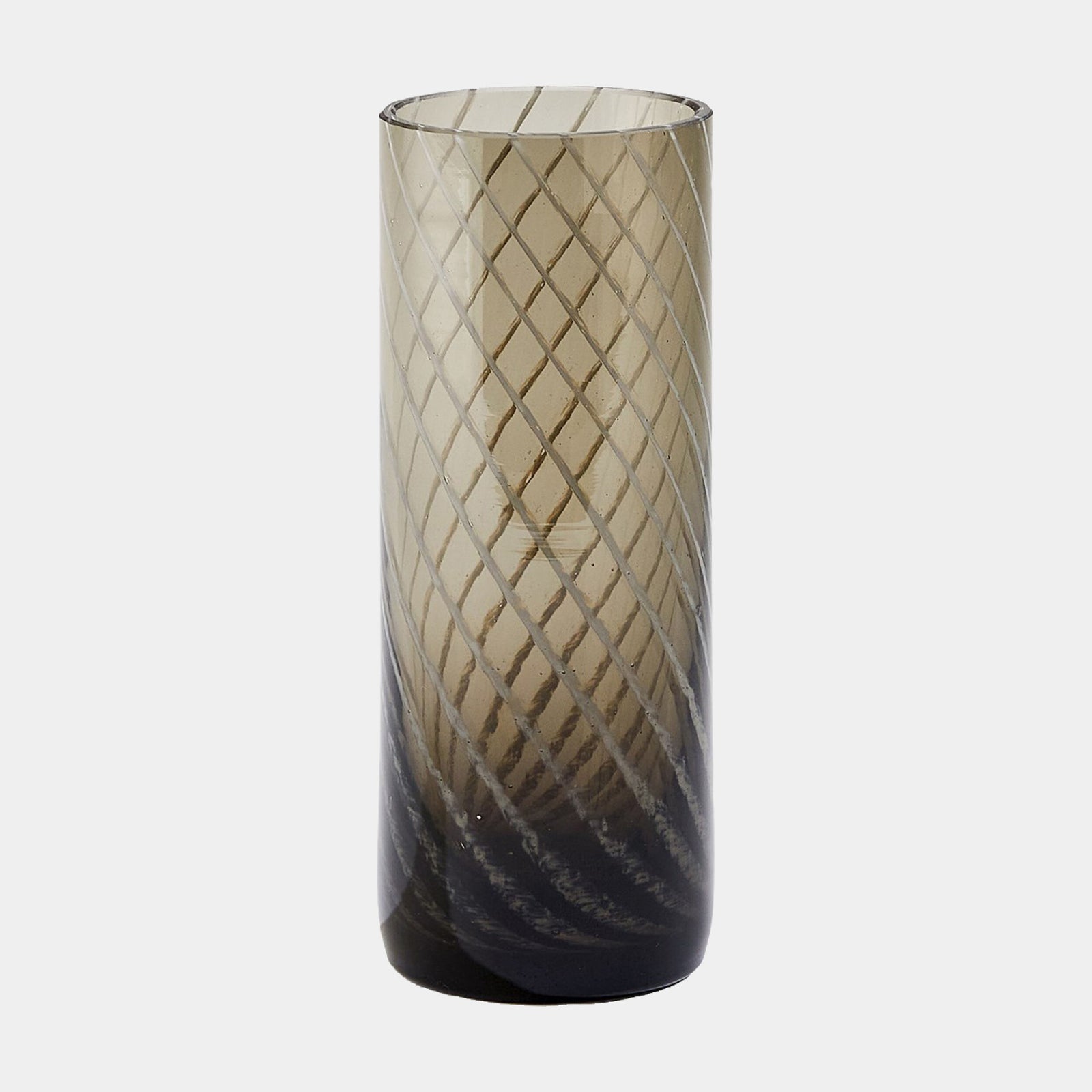 Swirl Highball Glass-Gray