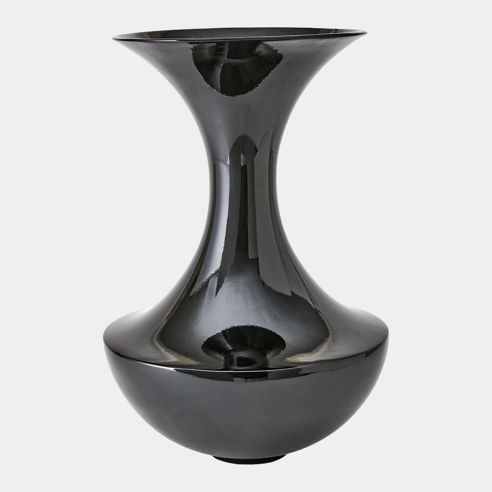 Trumpet Vase-Black