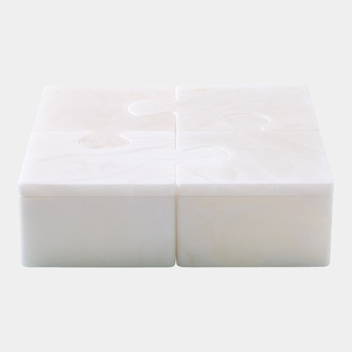 Jigsaw Swivel Box-Alabaster