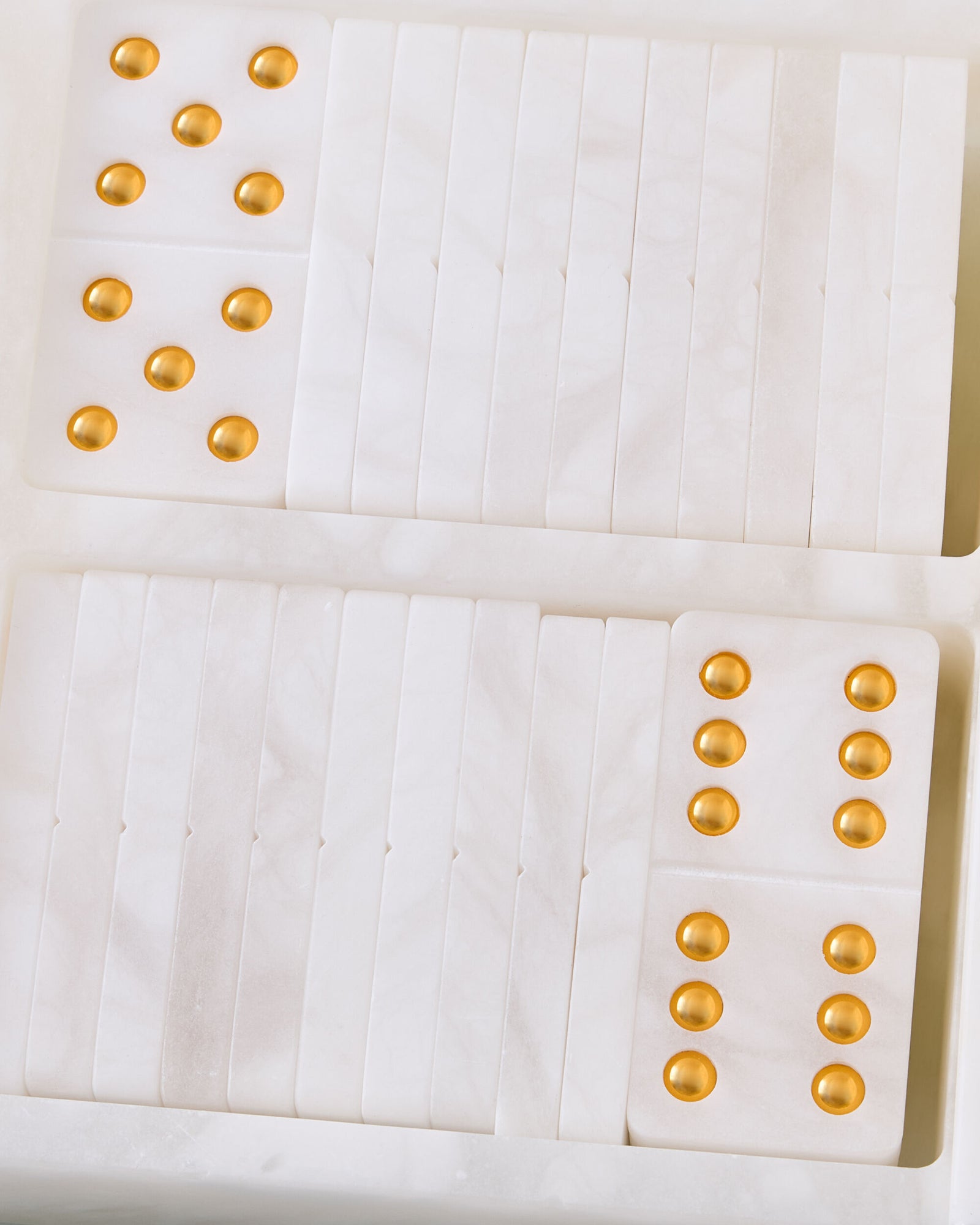 Augustus Alabaster Domino Set