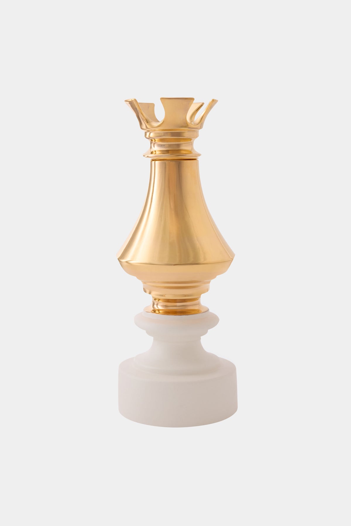 Gambit Jar-White/Gold-King