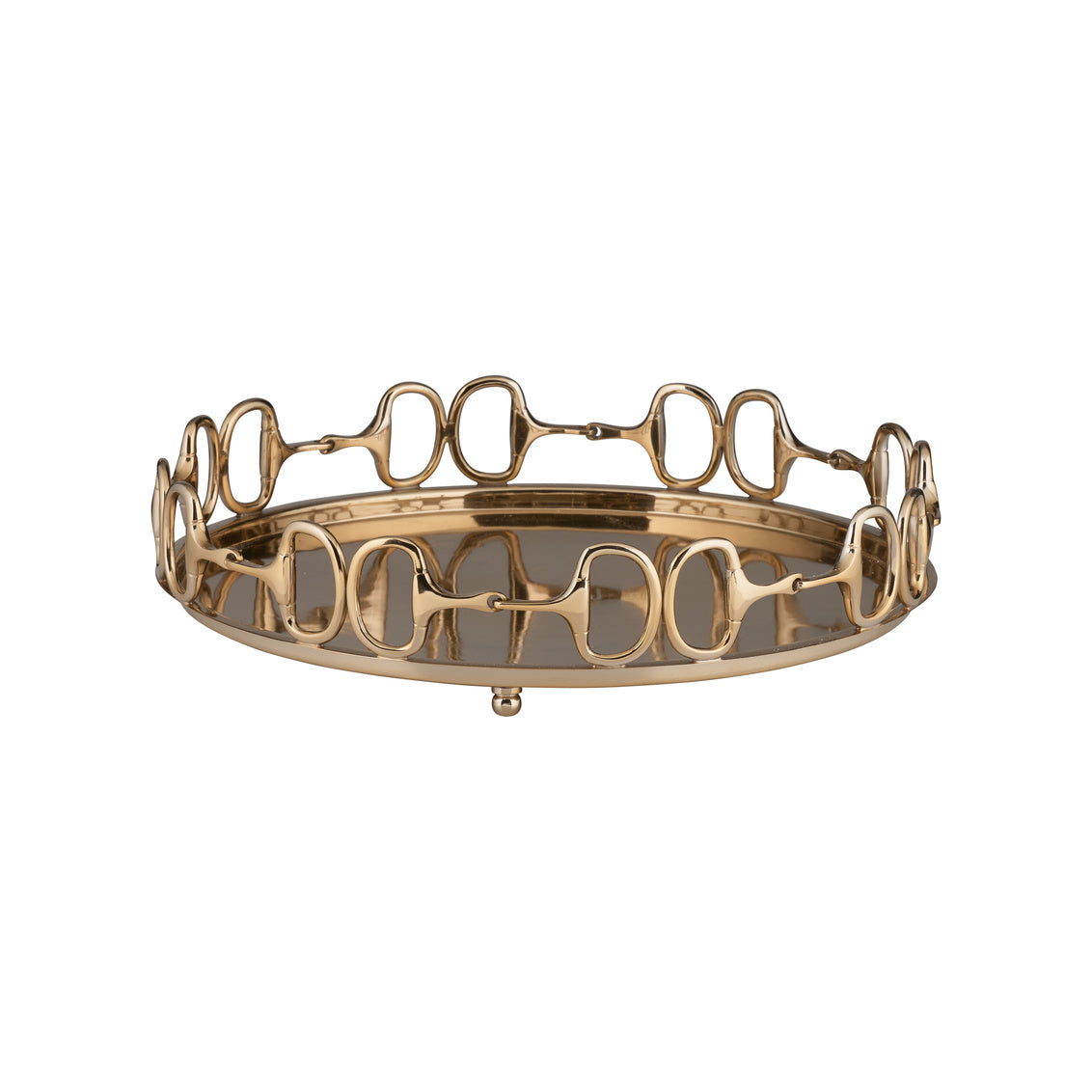 Stirrups Tray - Brass (Lg)