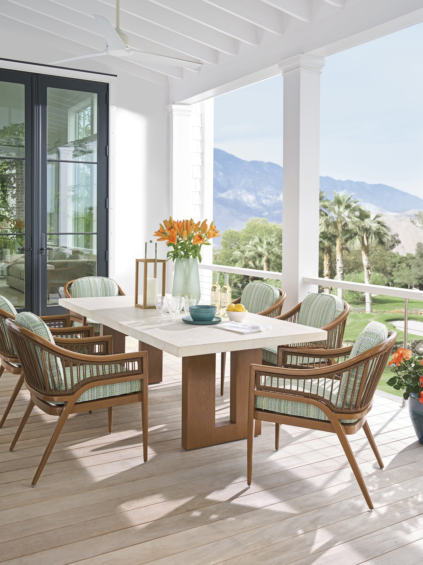Rectangular Dining Table Stone