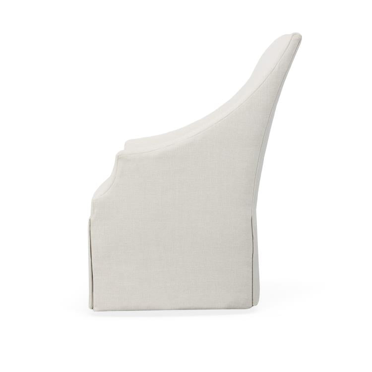 Meadow Host Chair With Casters (Stocked) – Dining Chairs by Century Furniture | Sutter & Vale