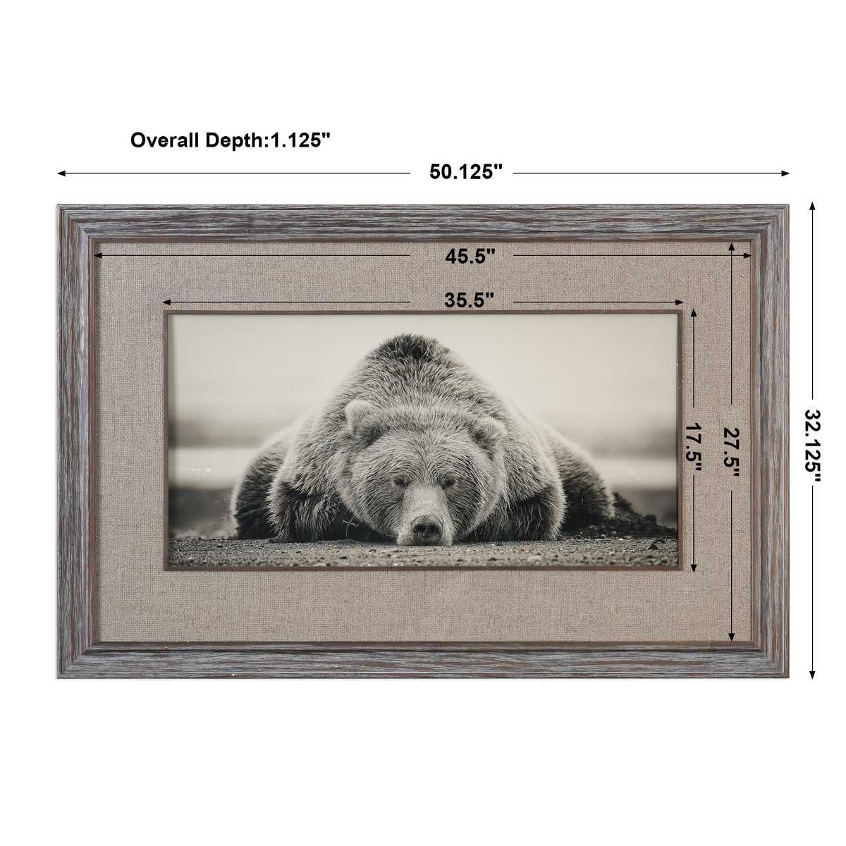 Deep Sleep Framed Print – Art by Uttermost | Sutter & Vale