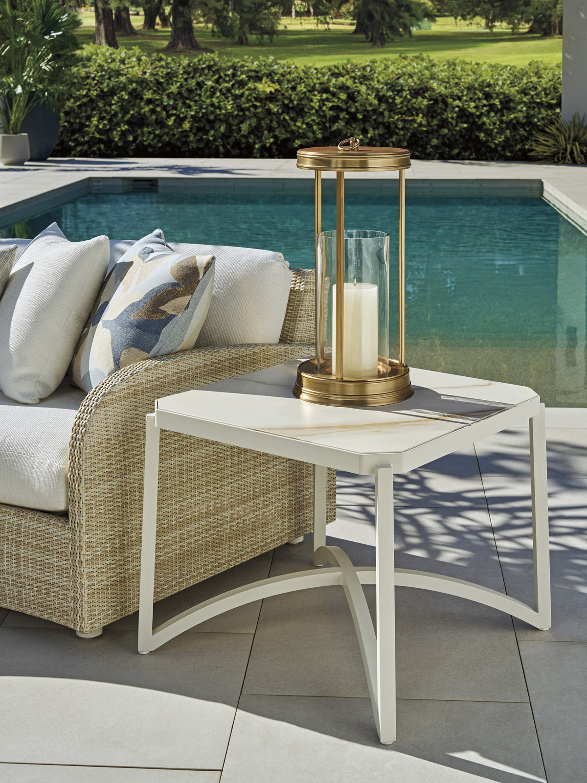 Square End Table