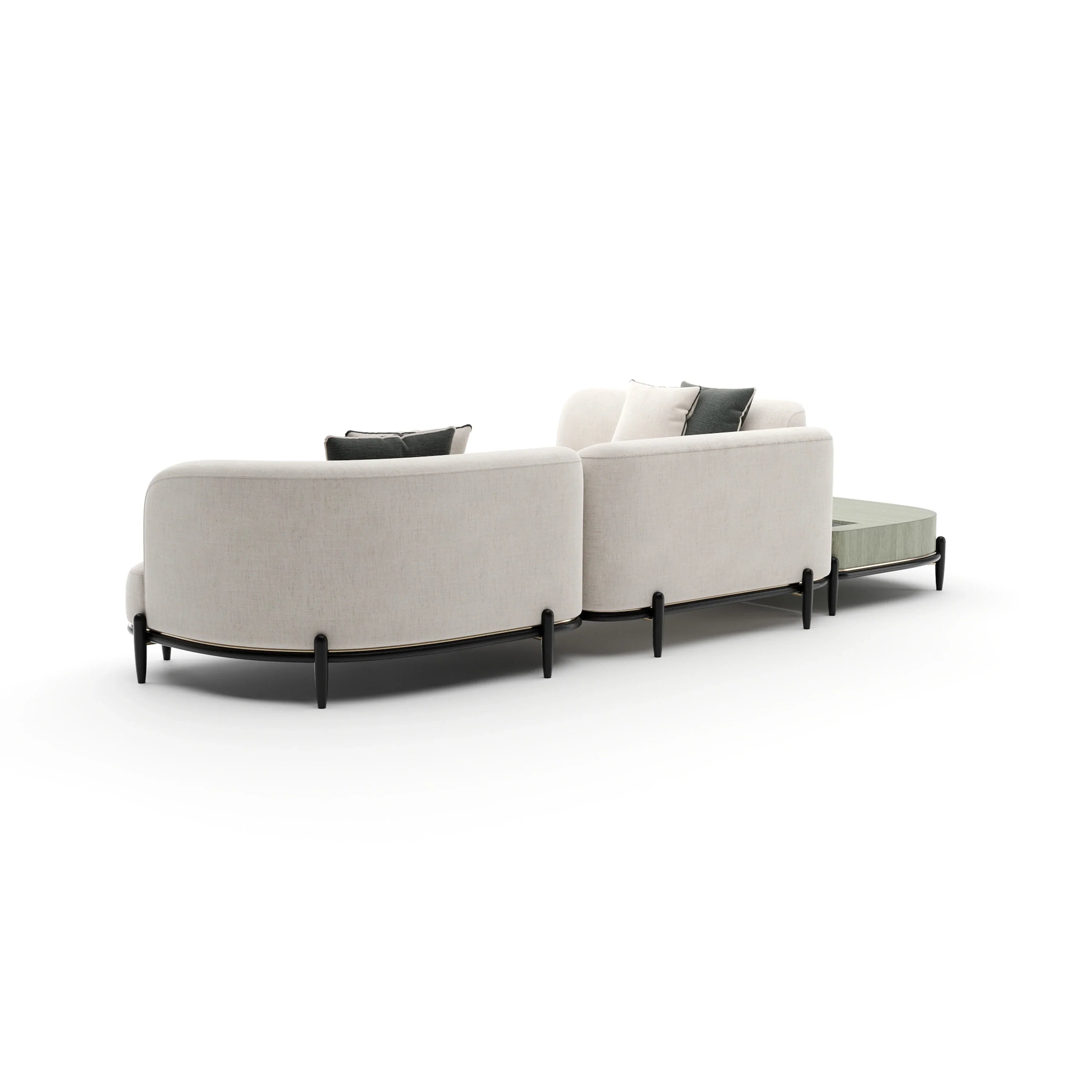 Madera Corner Laf L Sectional – Sectionals by Caracole | Sutter & Vale