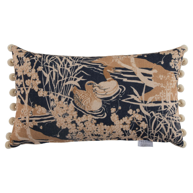 Golden Ducks Wheat Poly 26x26
