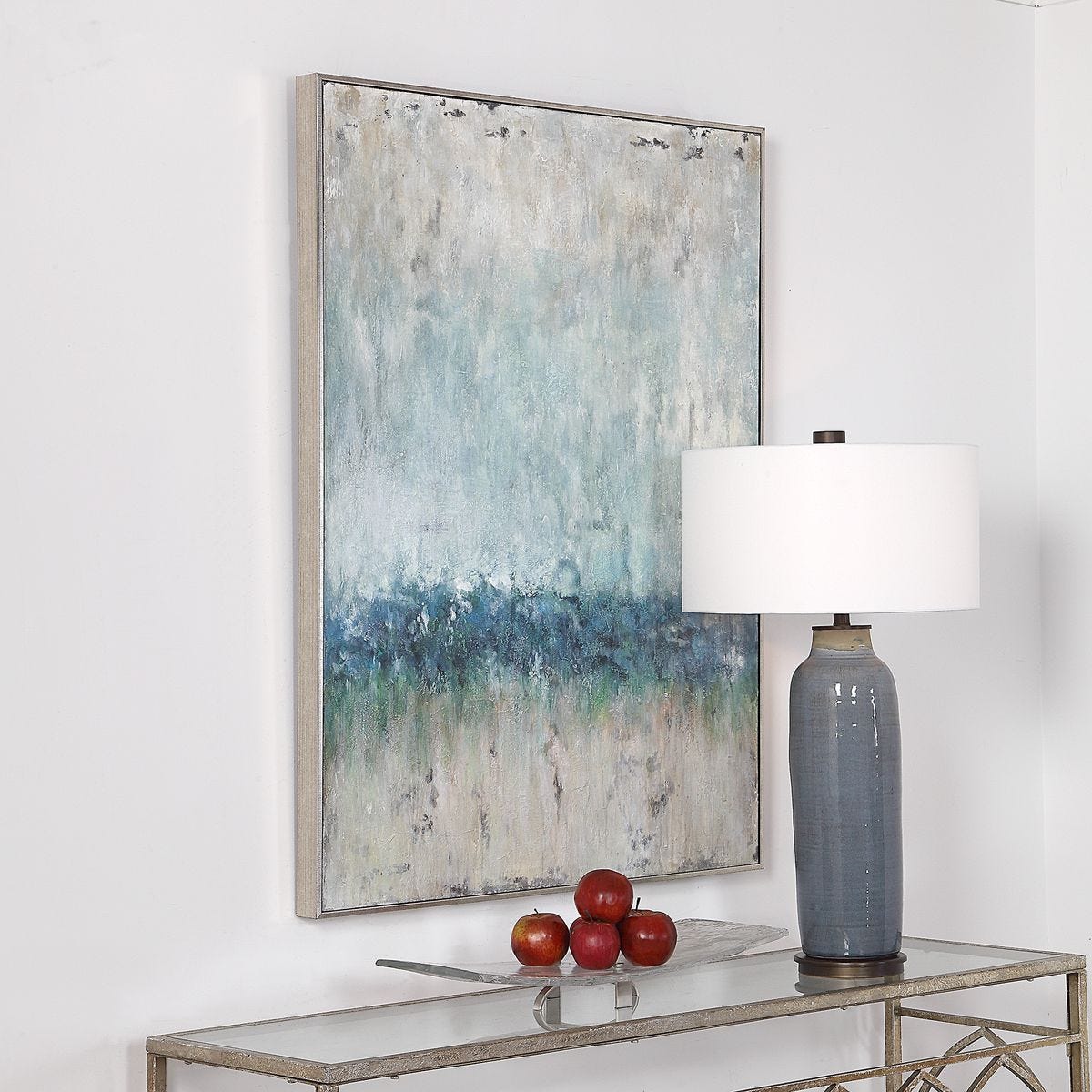Tidal Wave Hand Painted Canvas – Art by Uttermost | Sutter & Vale