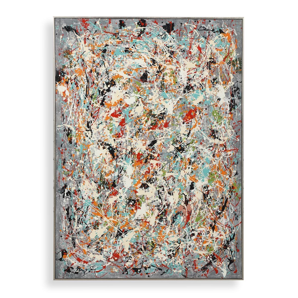 Organized Chaos Hand Painted Canvas – Art by Uttermost | Sutter & Vale