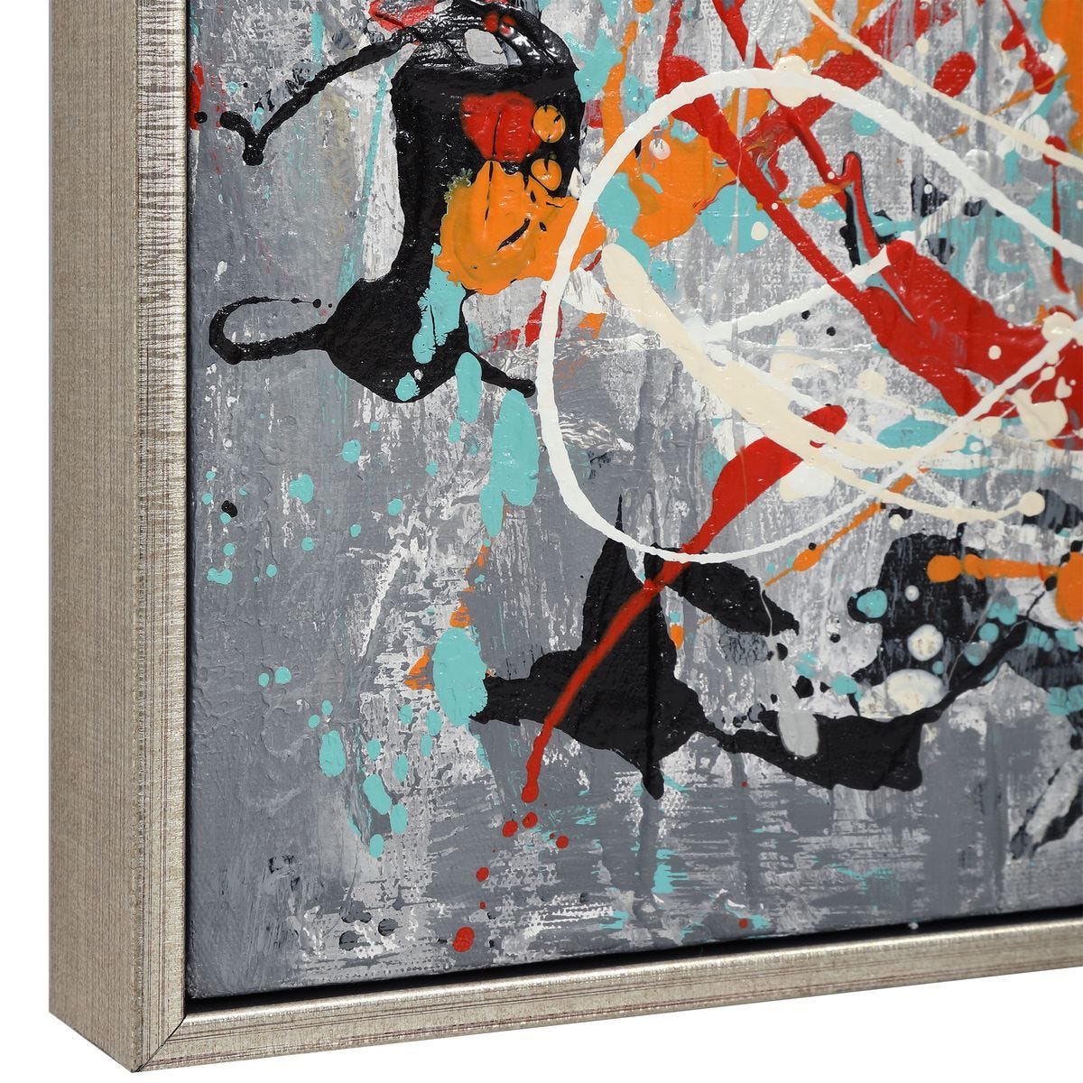 Organized Chaos Hand Painted Canvas – Art by Uttermost | Sutter & Vale