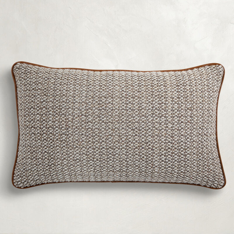 Knotted Wool Cream Poly 12x20