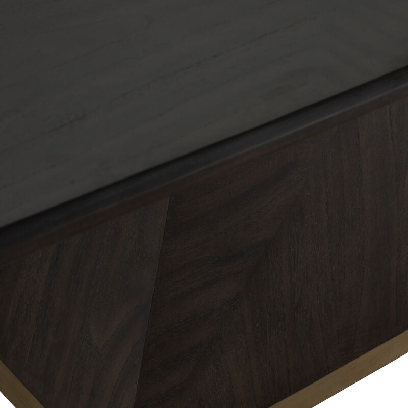 Ferris Dining Table - Dark