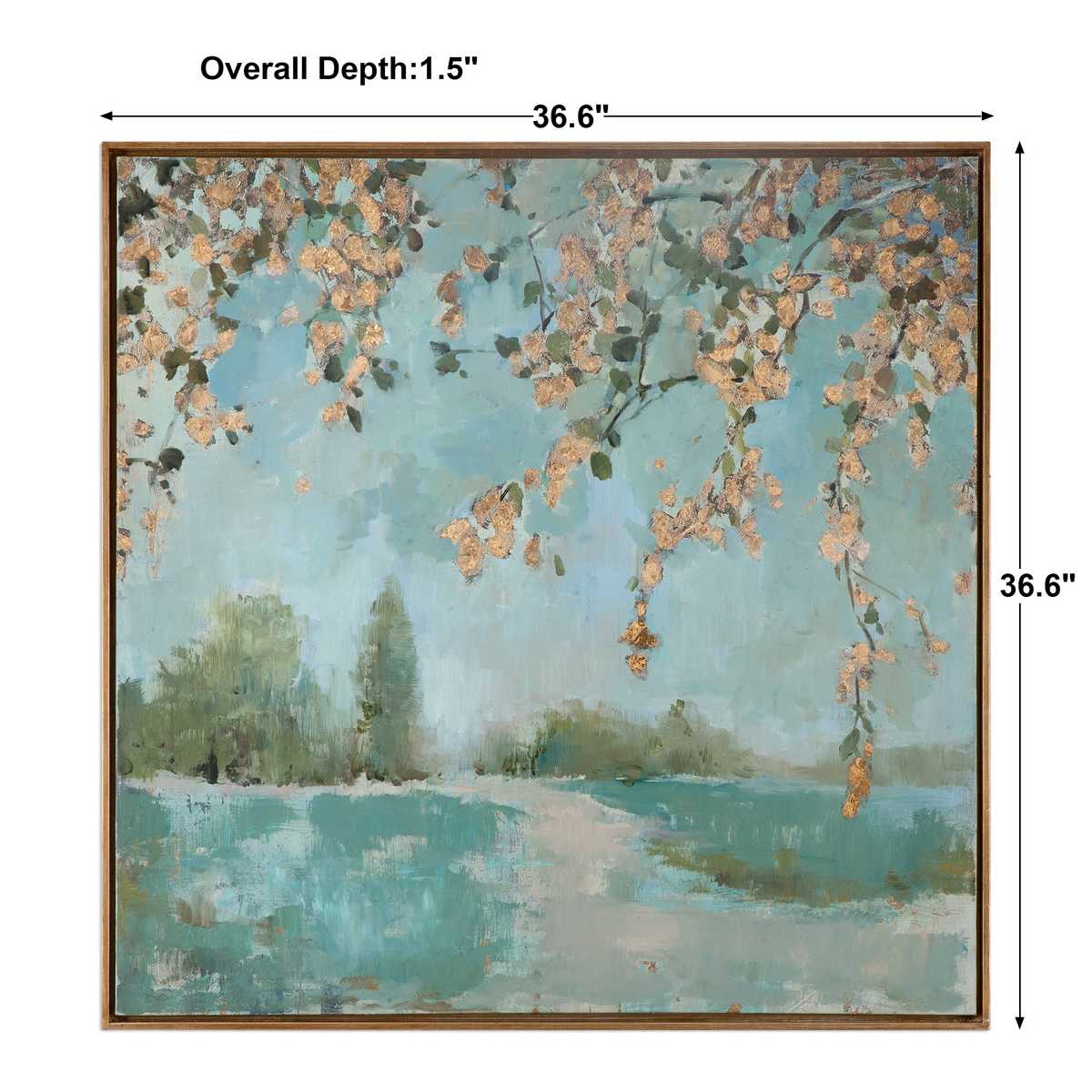 Peaceful Hand Painted Canvas