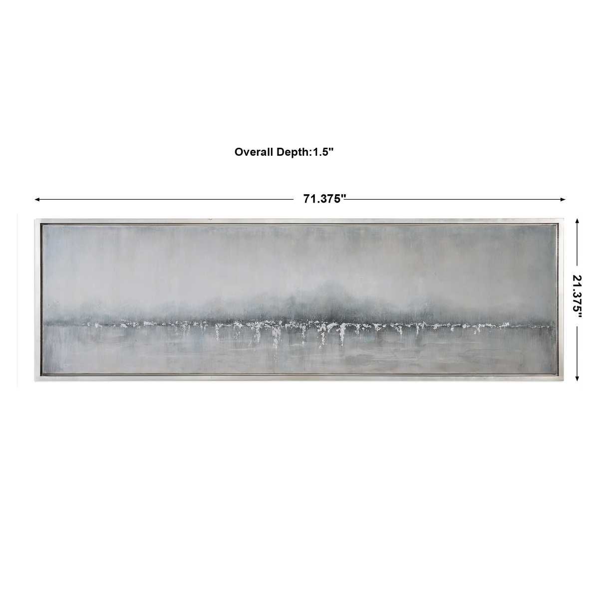 Tides Edge Hand Painted Canvas – Art by Uttermost | Sutter & Vale
