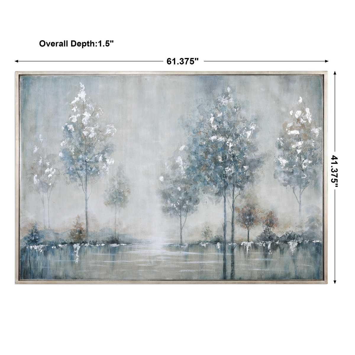 Walk In The Meadow Hand Painted Canvas – Art by Uttermost | Sutter & Vale