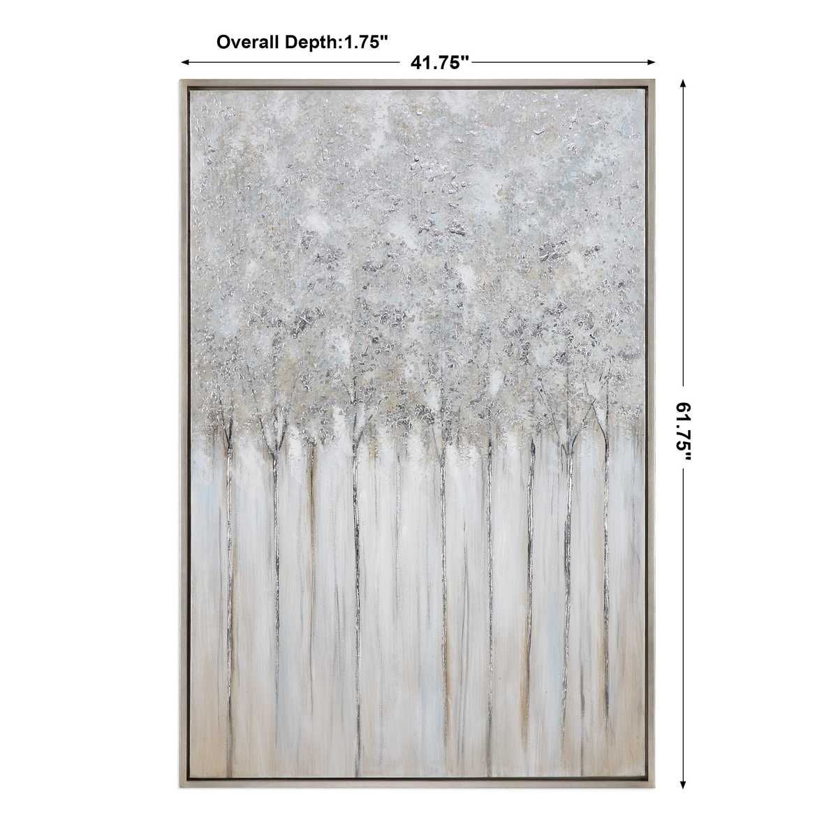 Strength In Numbers Hand Painted Canvas – Art by Uttermost | Sutter & Vale