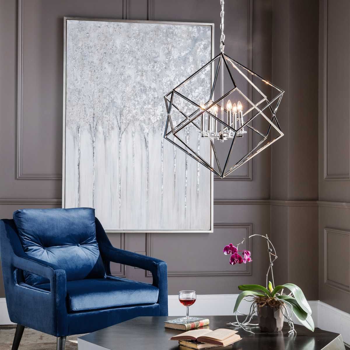 Strength In Numbers Hand Painted Canvas – Art by Uttermost | Sutter & Vale