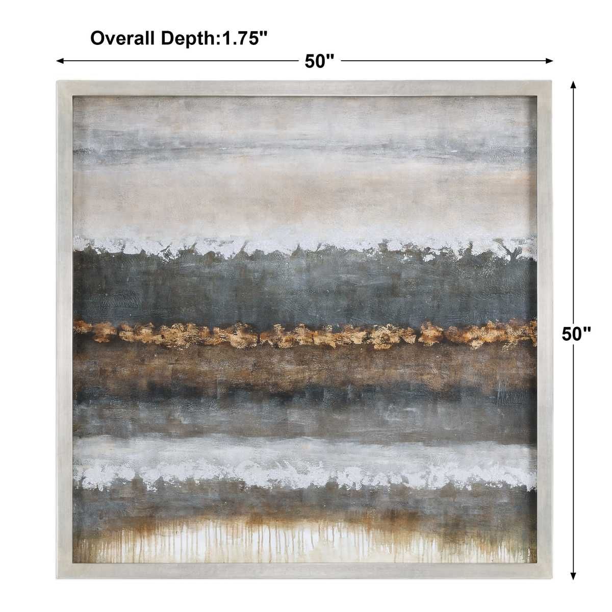 Layers Hand Painted Canvas – Art by Uttermost | Sutter & Vale