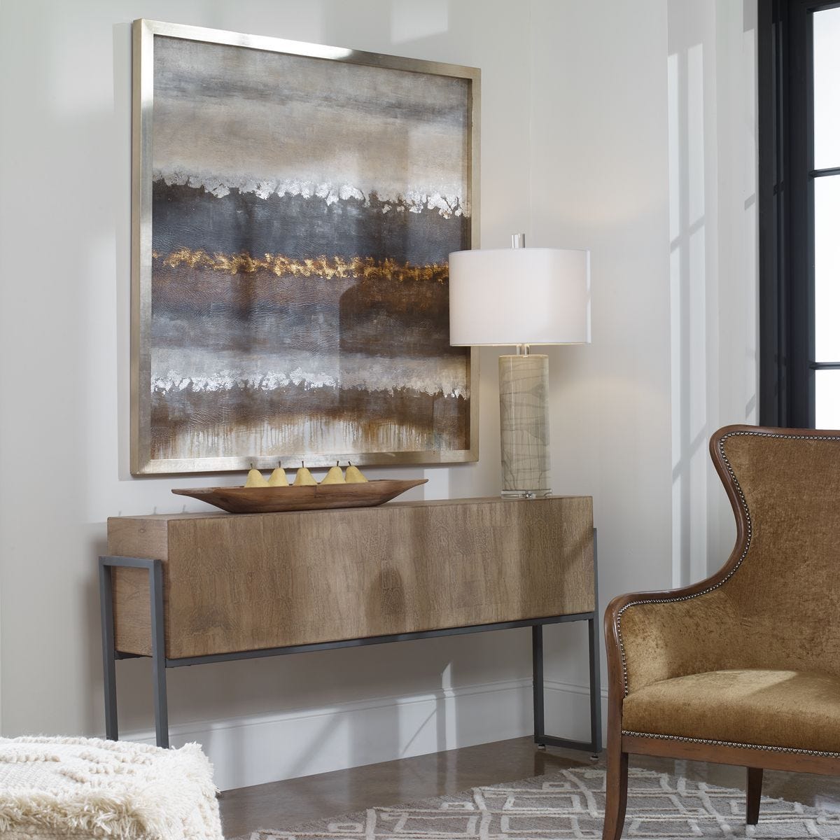 Layers Hand Painted Canvas – Art by Uttermost | Sutter & Vale