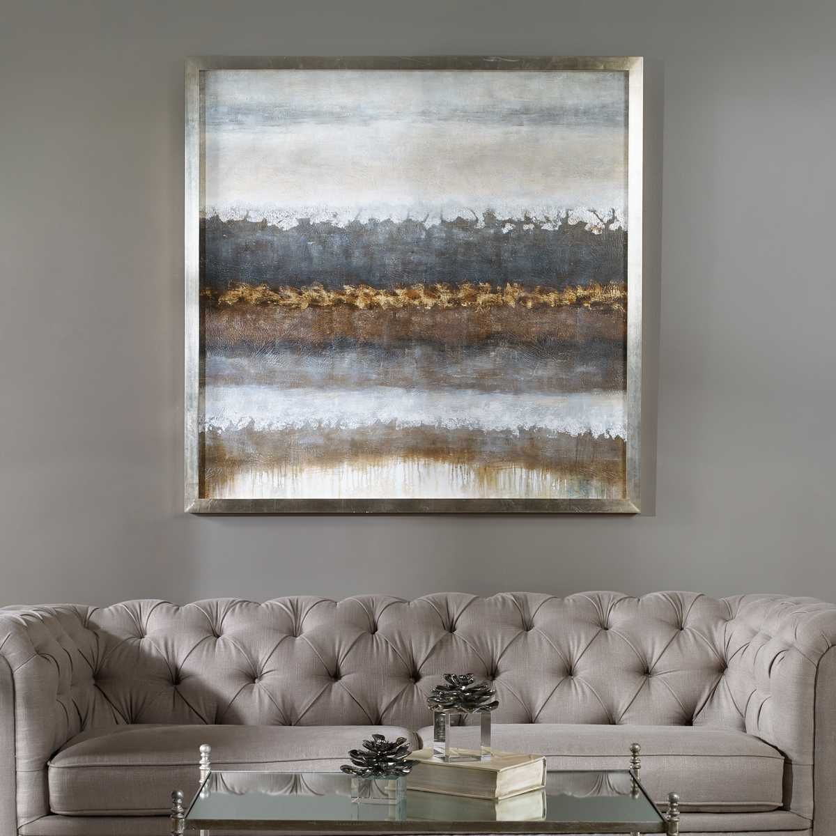 Layers Hand Painted Canvas – Art by Uttermost | Sutter & Vale