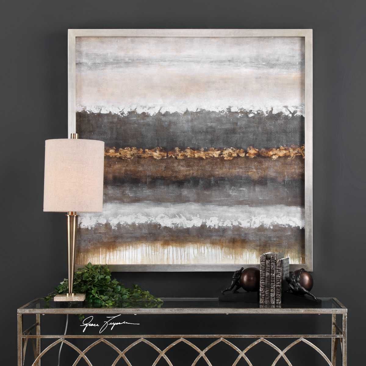 Layers Hand Painted Canvas – Art by Uttermost | Sutter & Vale