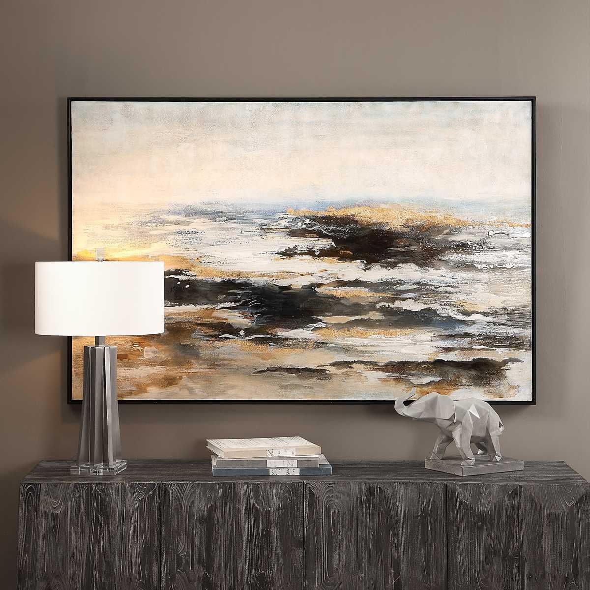 Aftermath Hand Painted Canvas – Art by Uttermost | Sutter & Vale