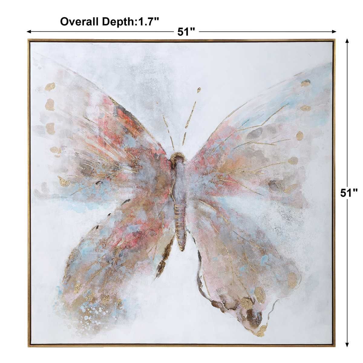 Free Flying Hand Painted Canvas – Art by Uttermost | Sutter & Vale