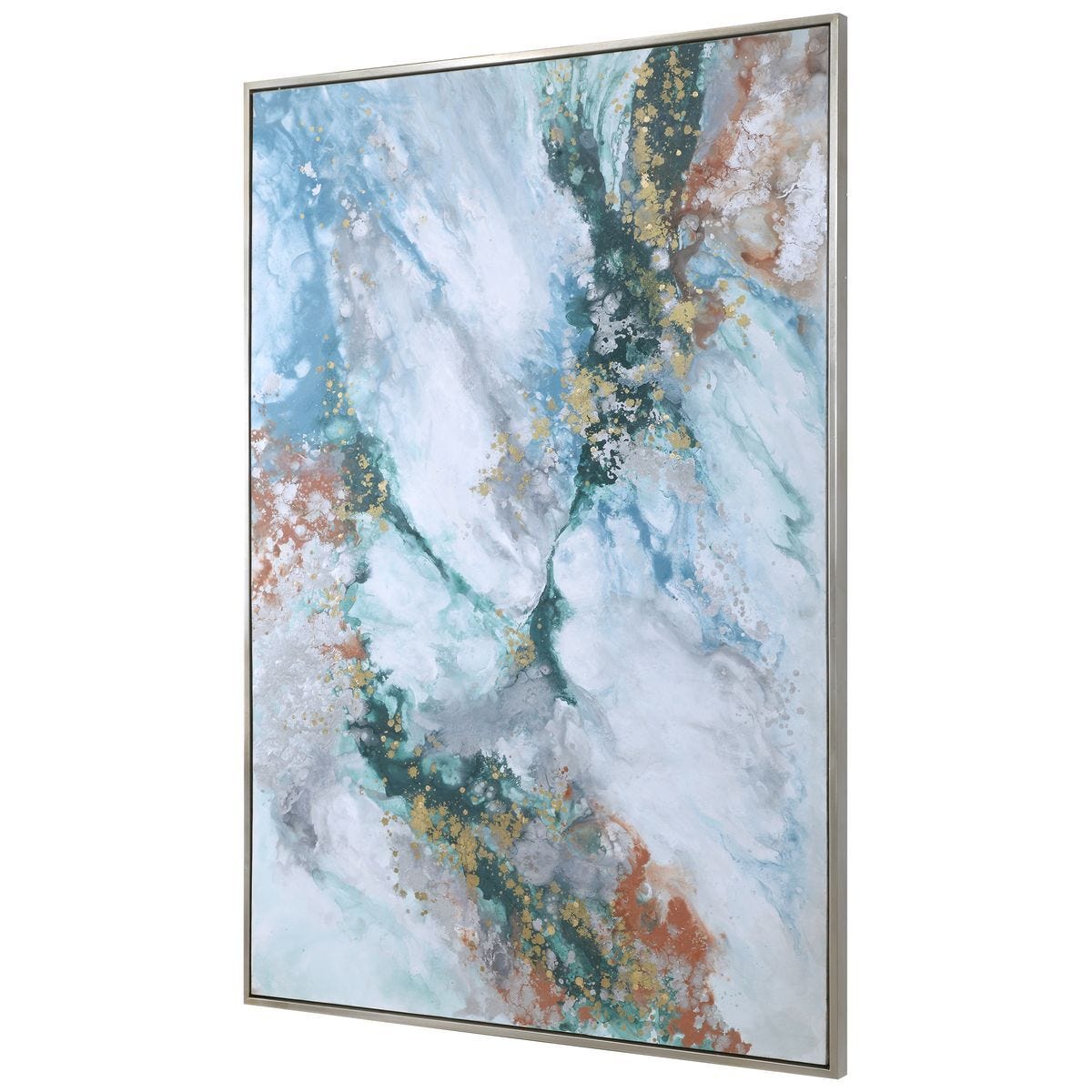 Mercury Hand Painted Canvas – Art by Uttermost | Sutter & Vale