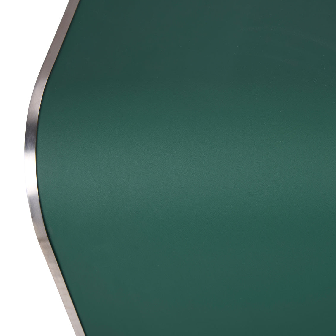 Arden Console – Green in Green/Walnut/Nickel / Leather - Chelsea House