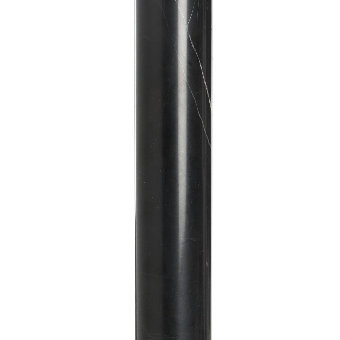 Ring Buffet Lamp - Aged Brass/Black Marble