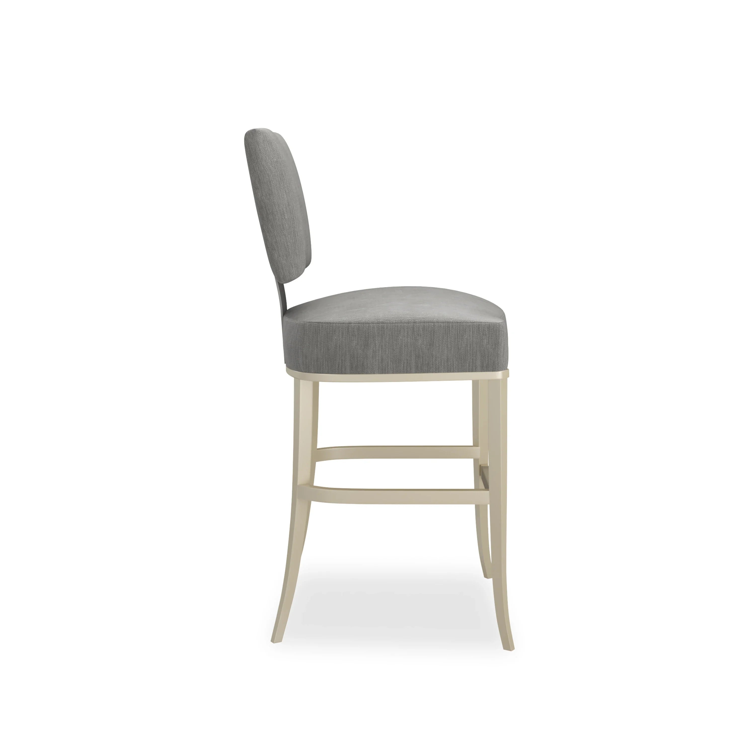 Reserved Seating Counter Stool-Pewter – Bar & Counter Stools by Caracole | Sutter & Vale