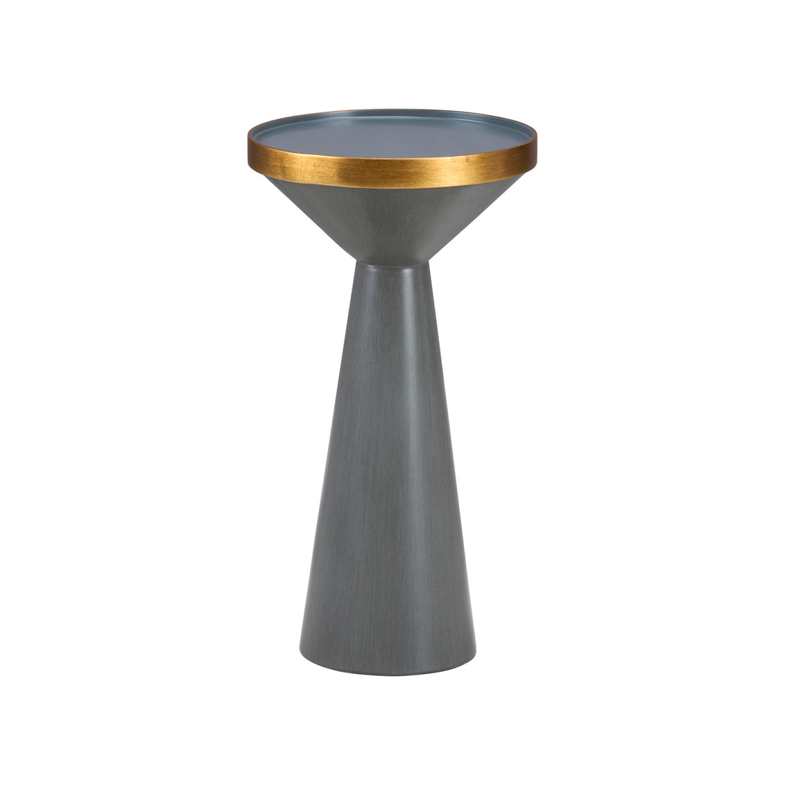 N. Y. Drinks Table - Gray in 23 / Wood - Chelsea House
