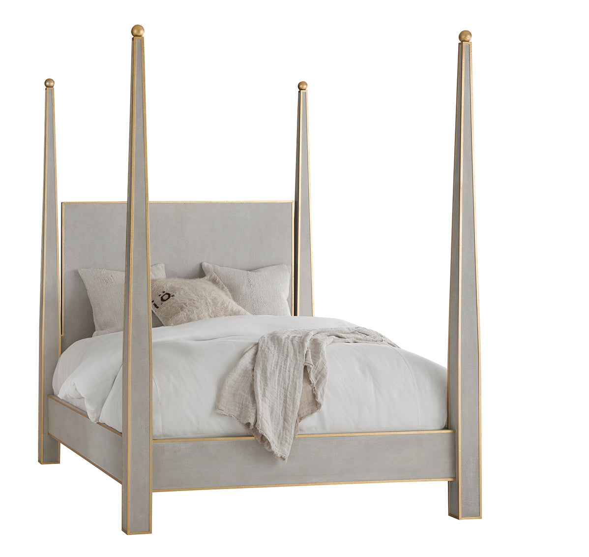 Gustavian Abstract Bed-Queen – Bed by Modern History | Sutter & Vale