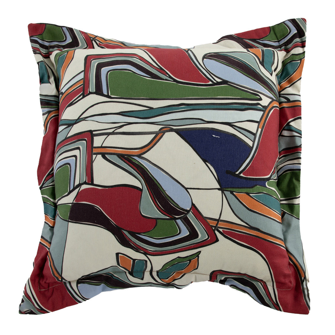Wiley Jewel Single Flanged Feather 22x22