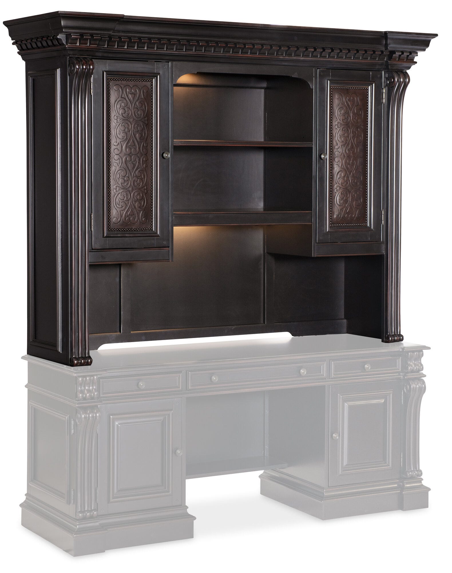 Telluride Computer Credenza Hutch